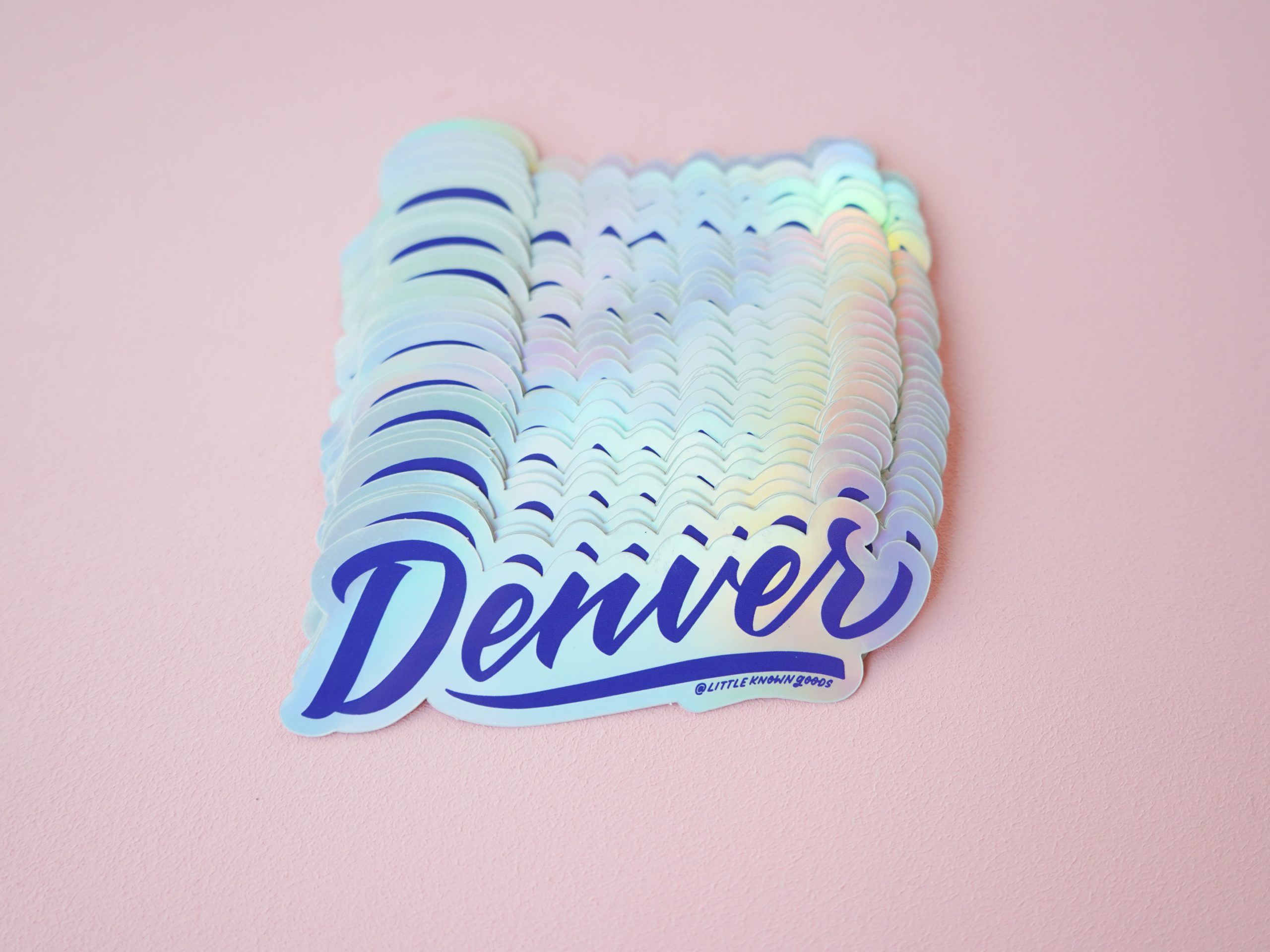 Holographic City Stickers